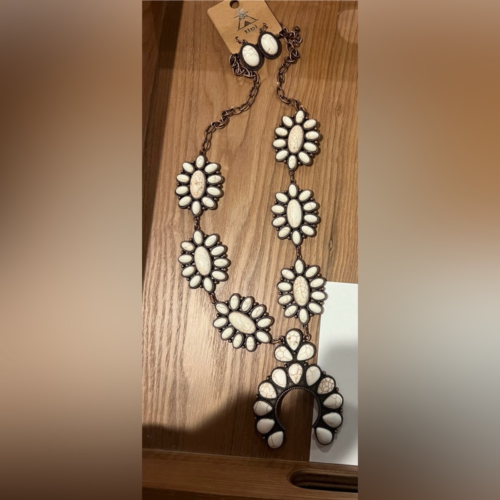 Sold Western necklace with earrings